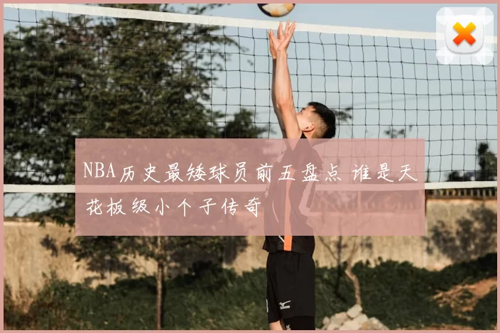 NBA历史最矮球员前五盘点 谁是天花板级小个子传奇