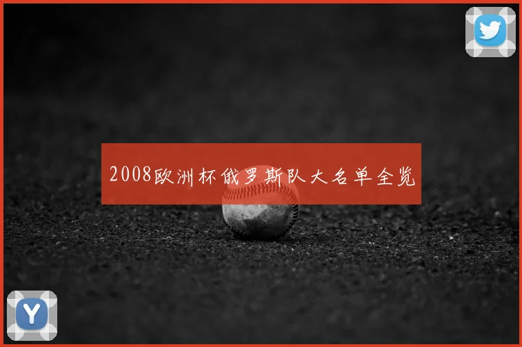 2008欧洲杯俄罗斯队大名单全览