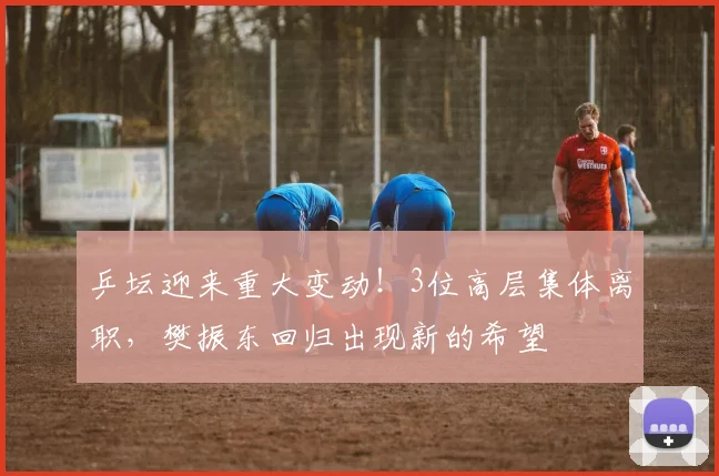乒坛迎来重大变动!3位高层集体离职,樊振东回归出现新的希望